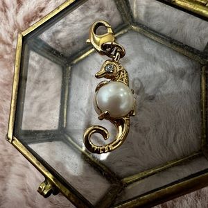 Kate Spade How Charming Pearl Seahorse Charm